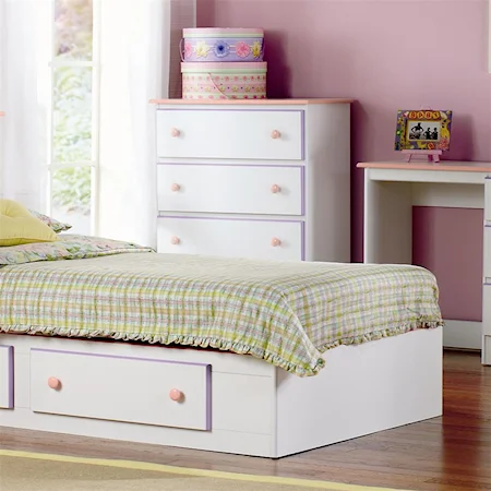 4 Drawer Chest with Roller Glides